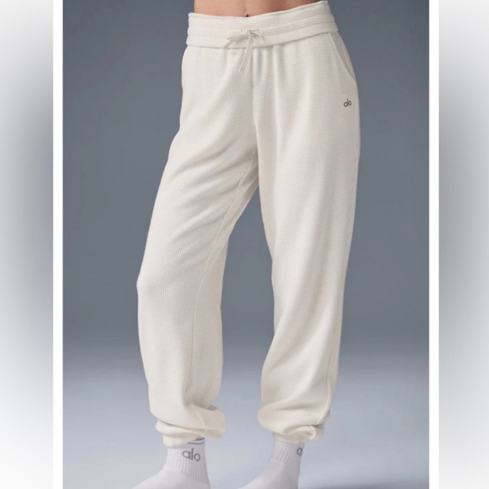 ALO Yoga waffle joggers